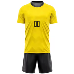 Camiseta de Fútbol Unisex de Secado Rápido, Antibacteriana y Elástica, con Nombre Personalizado, Impresión por Transferencia de Calor, 100% Poliéster, Uniforme para Equipo Adulto - Product Image 2