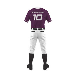 Uniformes de Béisbol Transpirables de Alta Calidad, Nuevo Modelo 2025, Servicio OEM, Conjuntos de Manga Corta, Disponibles al por Mayor a Precio Económico - Product Image 3