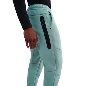 Pantalones Deportivos de Felpa Técnica para Hombre en Color Ferozi, Ligeros, Cálidos, para Entrenamiento Atlético, Corte Ajustado, Ropa Deportiva Premium - Product Image 4