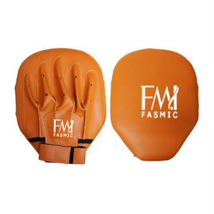 แผ่นหนัง MMA สำหรับฝึกมวยสำหรับฝึกเป้าโค้งสีแบบกำหนดเอง - Product Image 1