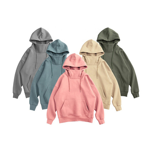 Sweat-shirt zippé uni Streetwear à manches longues pull épais sweat à capuche blanc sweat à capuche brodé personnalisé 2025 - Product Image 1