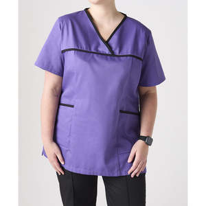 Haut de blouse médicale personnalisé, uniformes d'hôpital, blouses avec couleur personnalisée - Product Image 5
