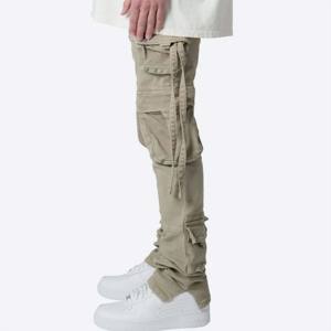 Breathable <b>Men</b> Cargo <b>Trouser</b> Solid Color <b>Lightweight</b> <b>Men</b> Cargo <b>Trouser</b> for Travel, Outdoor, and Gym Use - Product Image 3