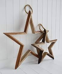 การออกแบบที่หรูหราดาวที่มีการแขวนการสนับสนุนที่ทำโดยลังไม้มะม่วงรายการคริสต์มาสดาวแขวนสำหรับตกแต่งคริสต์มาส - Product Image 3