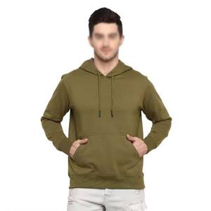 Sudaderas con capucha de lana de algodón de alta calidad OEM para hombre, Jersey transpirable, ropa de calle con logotipo personalizado básico, sudaderas para invierno - Product Image 5
