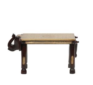Su misura in legno dipinto a mano elefante tavoli a tema con cassetti ideale per la decorazione della casa negozi per la rivendita - Product Image 3