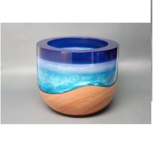 Bol classique en résine de bois de haute qualité bol à salade de fête écologique en gros MOON RISE CRAFT - Product Image 3