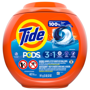 Détergent à lessive liquide Tide Pod 3 en 1 de qualité originale, capsules liquides TIDE et détergent Tide Pods en vente flash - Product Image 1