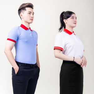 เสื้อโปโลผ้าฝ้าย PE ผ้านุ่มและเรียบ-ปรับแต่งดีไซน์จากผู้ผลิต FMF VN ได้รับการตรวจสอบบริการ odm/oem สำหรับการสั่งซื้อจำนวนมาก - Product Image 2