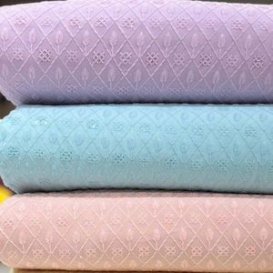 Sang trọng OEM nhà sản xuất Thanh Lịch Tinh khiết bông chikan vải với Vàng sequin Rayon thêu borer patta thiết kế tùy biến - Product Image 2