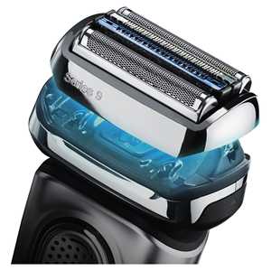 Cassette de Repuesto para Afeitadora Eléctrica USB, Negro, Triple Cuchilla, Lavable, para Afeitar Cara, Cuerpo y Barba, Alemán - Product Image 1