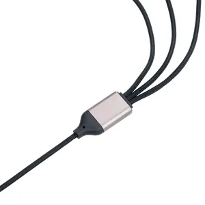 Cavo Dreizack Pro 3 in 1 in RPET, Gadget USB Personalizzato, Prodotto Promozionale - Product Image 5
