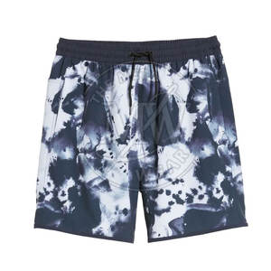 Pakistán hizo alta calidad cómodo 100% algodón pantalones cortos de hombre Casual patrón sólido contraste de Color precio barato - Product Image 6