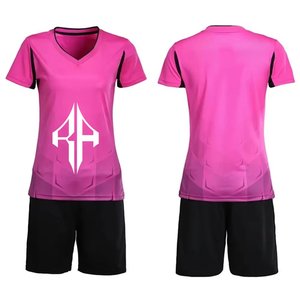 Las mejores tendencias Uniforme de fútbol femenino Sublimación Premium Alta calidad Precios baratos Color sólido Logotipo personalizado Ropa deportiva Mujer - Product Image 1
