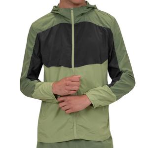 Ropa de Senderismo al Aire Libre, Chaqueta Cortavientos de Lona con Cuello Alto para Hombre, Personalizable, Impermeable, de Secado Rápido 2026 - Product Image 1