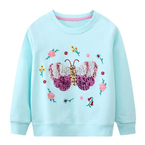 Design personnalisé couleur taille coton personnalisé enfants sweat-shirt avec polaire respirante de haute qualité sweatshirts thermiques personnalisés - Product Image 1