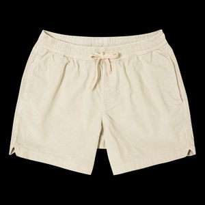 <b>Mens</b> custom vintage corduroy <b>shorts</b> featuring a solid <b>pattern</b> with mid waist design and adjustable drawstring ideal for <b>Men</b> - Product Image 5