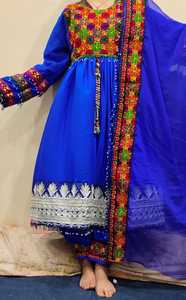 Fabricación de nuevos vestidos afganos para mujeres en la mejor calidad y color personalizado vestidos afganos para ropa de boda y ropa de fiesta - Product Image 3