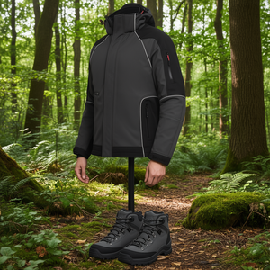 Veste Softshell WALTER Anthracite/Noir - Product Image 3