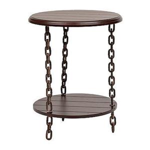 Table d'appoint ronde en métal au design raffiné, table basse de qualité antique, taille personnalisée, en aluminium, pour la finition laiton. - Product Image 4