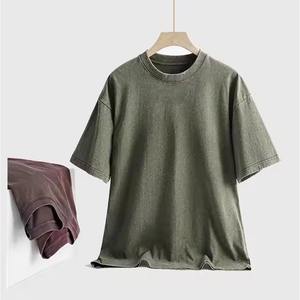 Fabricant de t-shirts de marque privée OEM pour l'exportation t-shirts streetwear unisexes surdimensionnés pour les jeunes - Product Image 6