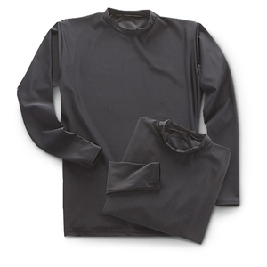 Chemise de compression pour homme à manches longues, chemise de compression athlétique pour la remise en forme, chemise de compression pour le yoga, la salle de sport, la course à pied, protection contre les éruptions cutanées - Product Image 1