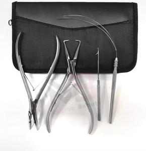 Kits d'outils de coiffure à bas prix, fabriqués en usine, très demandés, en acier inoxydable, pour extensions de cheveux, pour usage commercial - Product Image 4