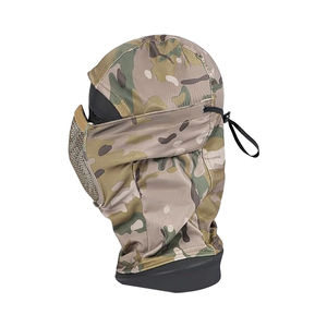 Máscara de esquí personalizada de 1 Agujero cubierta facial de punto pasamontañas de invierno máscara facial completa para hombres y mujeres pasamontañas para deportes al aire libre de invierno - Product Image 3