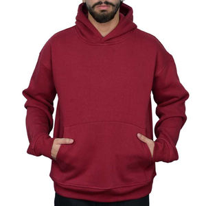 2025 nuevo OEM 500 gramos de alta calidad pulóver Sudadera con capucha hombres 100% algodón Puff impreso canguro bolsillos negro impreso básico Sudadera con capucha - Product Image 4