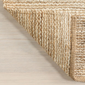 Tapis en jute fait main Motif de rayures design écologique Décoration intérieure naturelle avec le meilleur tapis en jute tissé fabriqué à la main - Product Image 1