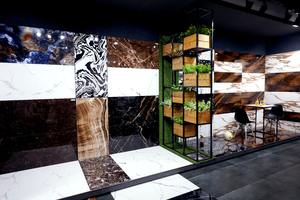 Carreaux de sol en porcelaine haute brillance Larix Brown Marbre vitrifié poli émaillé avec finition haute brillance de qualité supérieure - Product Image 4