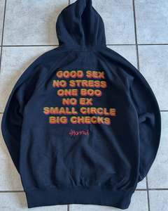 Sudadera con capucha de gran tamaño para hombre, logotipo bordado personalizado, tela de algodón pesado 100%, técnicas lavadas sólidas - Product Image 5