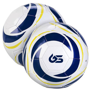 2023 dernière conception ballons de football hybrides légers matériel de PVC de haute qualité Service OEM balles hybrides teintes unies - Product Image 1
