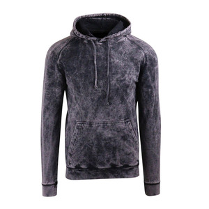 Sweat-shirts à capuche pour hommes de qualité supérieure, 100% coton, effet délavé, coupe-vent, écologiques, nouveau design - Product Image 1