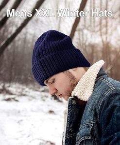 Gorro de invierno de punto acanalado y holgado moderno, gorro de lana suave, diseño ligero y acogedor, perfecto para ropa de calle y atuendos informales - Product Image 5