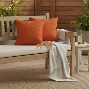 Funda de cojín de algodón de alta calidad, lisa y sencilla, para sofá, moderna. - Product Image 3