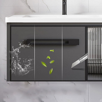 Vasque murale en pierre pour projet hôtelier, taille personnalisée de luxe pour appartement, commande en gros
