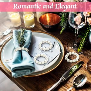 Ronds de serviette de Noël indiens Décor de table exclusif pour les mariages et les fêtes avec des serviettes de Noël en polyéthylène en papier - Product Image 5