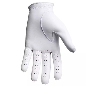 Gants de golf en cuir véritable Cabretta de haute qualité sur mesure Gants de sport réglables de haute qualité fabriqués au Pakistan - Product Image 3