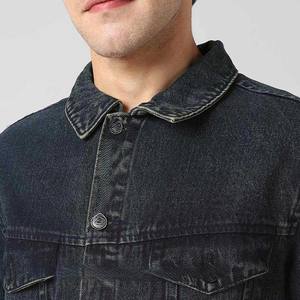 Veste en jean pour homme à prix abordable, entièrement personnalisée, meilleurs modèles, veste en jean respirante tendance pour homme de qualité supérieure - Product Image 6