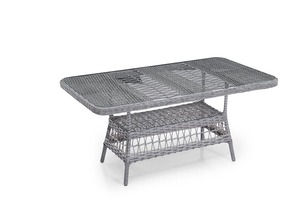 Chất Lượng Cao Cấp Hiện Đại Nhôm Carcass Mây Ăn Ngoài Trời Vườn Bảng Và Ghế 7 Miếng Thiết Lập Đồ Nội Thất Made Trong Thổ Nhĩ Kỳ - Product Image 4