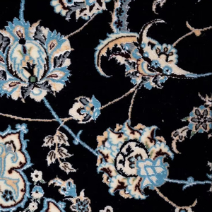 พรมเปอร์เซียนนน์ถักไหมพรมขนแกะ/ผ้าไหมเป็นมิตรกับสิ่งแวดล้อมพรมปูพื้นขนาดกลางลายเรขาคณิต - Product Image 1