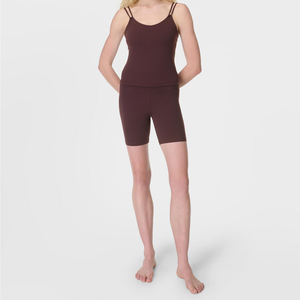 Shorts Deportivos de Cintura Alta para Mujer, Sin Costuras, Personalizados, con Bolsillo Lateral, Cintura Elástica, Transpirables y Cómodos - Product Image 6