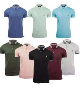 Mode été décontracté hommes pour chemise anti-rides solide 100% coton Jersey à manches courtes - Product Image 5