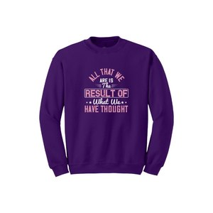 Sweat-shirt en coton mélangé Style décontracté Bouddha Thèmes Imprimer 12 Options de couleur 260-280 GSM Placement de conception personnalisable pour l'hiver - Product Image 3