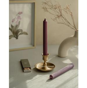 Premium Gold Finished Metal Taper <b>Candle</b> Holder for Home Wedding Christmas Tabletop Decor <b>Tapered</b> Candlestick Holder - Product Image 1