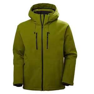 Veste pour homme OEM Design personnalisé Veste de sport pour homme 2025 Léger Oversize Imperméable Coupe-vent Manteau à capuche Course en plein air - Product Image 3