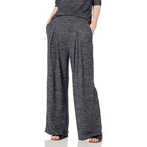 กางเกงยีนส์ขาตรงเอวสูงลำลองสำหรับผู้หญิง, กางเกงขายาวทรงหลวมหลวม - Product Image 5