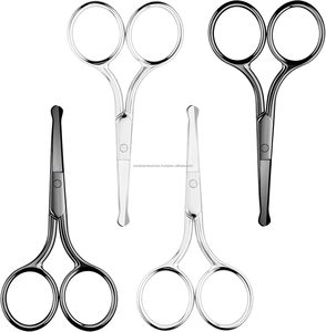 Wholesale Stainless Steel Nose Hair & Eyebrow <b>Trimming</b> Scissors-Professional Beauty <b>Tools</b> for Personal Care - Product Image 1