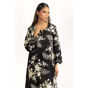 Khaddi Bohemian ชุด Co-Ord IPST-44373ปักสุทธิผ้าชีฟองและผ้าฝ้ายที่มีขนาด XL และ XXL - Product Image 5